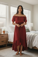 Indigo Rose Women&rsquo;s Red Dress Size Medium – FREE SHIPPING