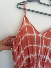 Women&rsquo;s Matalan Papaya Strappy 100% Viscose Summer Maxi Dress Size 16