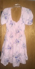 LOVESHACKFANCY lai dress in juicy plum Women&rsquo;s Size Large