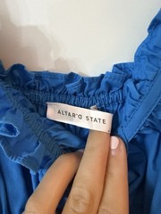 Altard State Size small Blue Maxi Dress