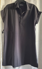 Black Adjustable Dress Hi Tec Zipper Pocket Ultra Lightweight Size L NWT