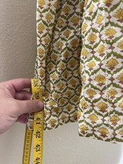HoliChic Elegant Yellow Patterned Dress No size tag or material composition