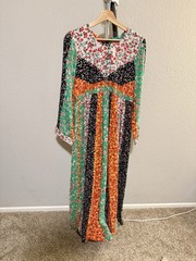 100% Custom Made Premium Quality Printed Dress
