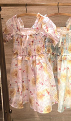 Liz Lisa Sunflower Check OP Dress Pink Jfashion Gyaru Himekaji Shoujo Girl Japan