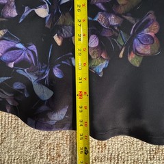 NWOT Ted Baker London Alephie Skater Dress in Black Size 2 US 4-6