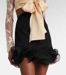 zimmermann illustration Flounce Mini Dress