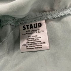 STAUD Casey Sequined Strapless Maxi Dress Women&rsquo;s Size 8 Mist