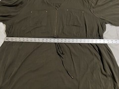 Fall Torrid Dress, Midi Stretch Dress, Lightweight, Pockets 5X, Adjustable Waist