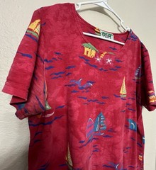 Vintage Coconut Bay Beach Dress