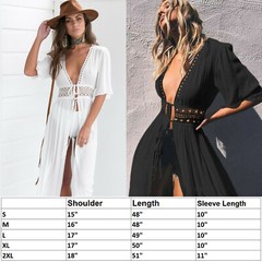 Women Sexy Casual Summer Boho Beach Long Maxi Slit Dress Cocktail Party Sundress