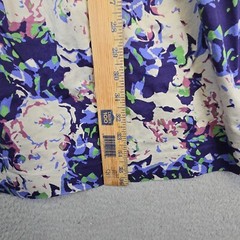Ann Taylor LOFT Dress Womens 6 Fit N Flare Floral Pleated Colorful Summer Preppy