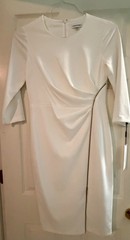 calvin klein dress 8 midi new