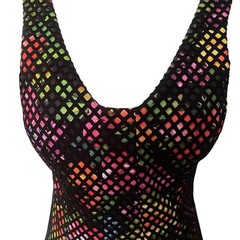 Trina Turk Floral Multi Colored MINI 17 P2P 34LPink PurpleYellowOverlay