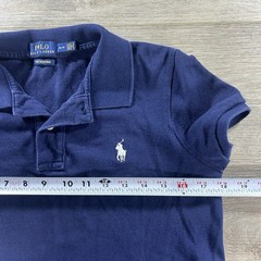 Polo Ralph Lauren Small Mesh Mini Dress Navy Blue Preppy Nautical Classic