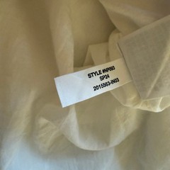 madewell v-neck mini shirtdress white np093 women size xx-small xxs