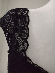 Black lace dress, size M