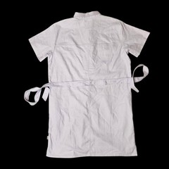NWT EDDIE BAUER EB Hemplify Utility SS Dress Women&rsquo;s L Lavender Mist Hemp Blend