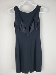 Women&rsquo;s AJ Bari Little Black Dress Size 10 – Side Zipper ~ Dry Clean Only