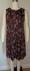 FOR THE REPUBLIC Sleeveless Crew Neck Printed Dress NWT # 93178 Women&rsquo;s size M
