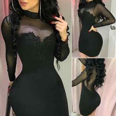 Moda Vestidos De Mujer Elegante Noche Vestidos De Fiesta Cortos Ropa Para-