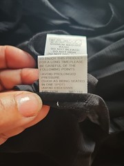 Chiffon Like Black Double Layer Tie Front Or Bottom Back One Size By Cauliflower