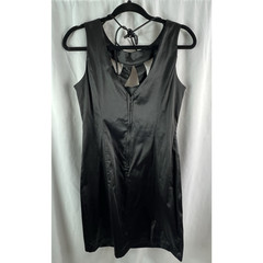 Xtraordinary Bodycon Sleeveless Black Mini Dress with Gold Beads Junior&rsquo;s Size 7