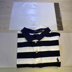 Polo Ralph Lauren The Mesh Mini Shirt Dress Sz XL Golf Tennis Sport Blue White