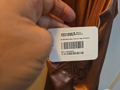 B Darlin Dress Size Medium Copper Color Tie Up Back New with Tags