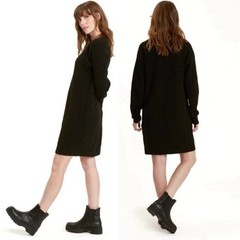 NEW Threads 4 Thought Ribbed Super Soft Florentine Sweater Dress Chic Holiday M