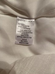 LTX sportswear flowy white maxi dress size medium