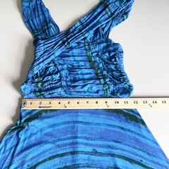 Plenty By Tracy Reese Surplice Jersey Knit Dress Women’s Size S Blue
