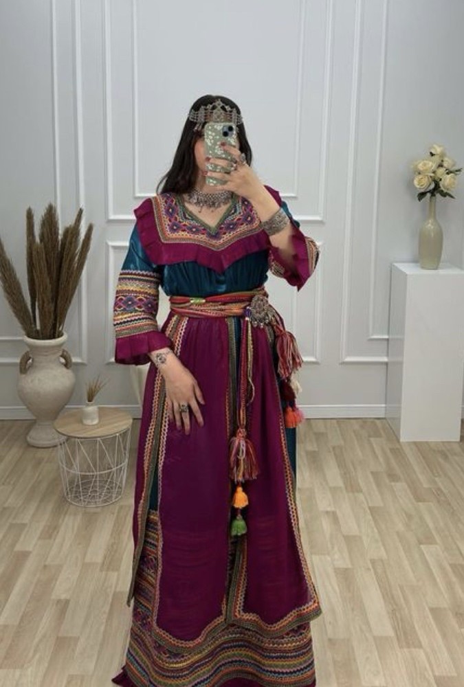 Kabyle Amazigh Berber Custom Made Women’s Dress.