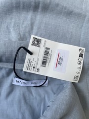 Mango Cross Back Flowing Dress NWT Size XS