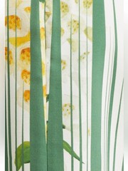 Oscar de la Renta Foxgloves Cotton Poplin Dress, 1950, NWT, size 8