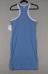Sports Illustrated Women&rsquo;s Size Large Athletic Tank Dress Racer Back Stripes NWT