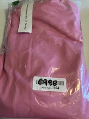 The Drop Pink Maxi Stretch Side Slit Long Sleeve XS Removable Shoulder Pads C998