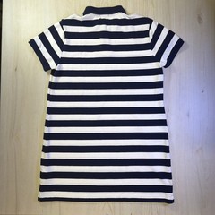 Polo Ralph Lauren The Mesh Mini Shirt Dress Sz XL Golf Tennis Sport Blue White