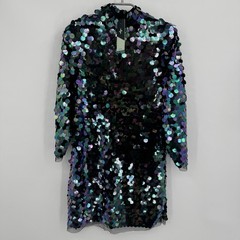 Tuckernuck Midnight Rituals Sequin Mod Ellie Mini Dress size XS NWT Shift