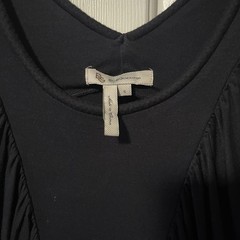 Y2K BCX Generation Black Draped Cocoon Dress Women’s Small Rayon Spandex
