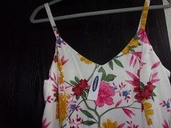 NEW w/Tag ~ Old Navy Floral Dress w/ Adjustable Straps ~ Size Large