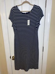 Premise Women’s XL striped Short Sleeve dress