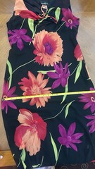 Dress Long Positive Attitude Made In USA. Size 8. A-3