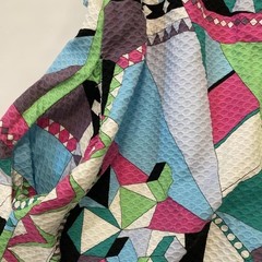 PAROLARI EMILIO PUCCI Dress Iconic Print Italian Luxury Rare item VINTAGE used