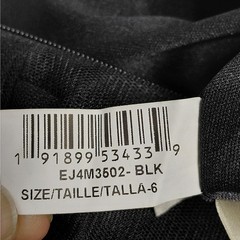 Eliza J Dress Size 6 Black Tulle Overlay High Low Cocktail Evening Ball Gown