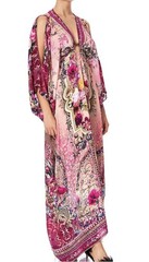 Camilla La Belle Split Sleeve Kaftan With Hardware One Size EUC