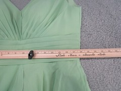 Lavetir Lace Up Back Sleevless Mint Green Dress in Women&rsquo;s Size 12