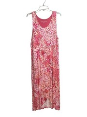 Carole Hochman Women’s Multicolored Sleeveless Maxi Dress Size Large