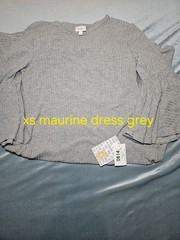 Extra Small Xs Grey Maurine Dress lularoe, Wide Sleeve