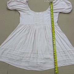 Umgee Tunic Womens Med Pink Lace Boho Bell Sleeve Lined Peasant Soft Girl Ballet