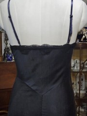 Michal Negrin Black Dress Camisol Style Sexy Summer Sz. M NWT 100% Silk